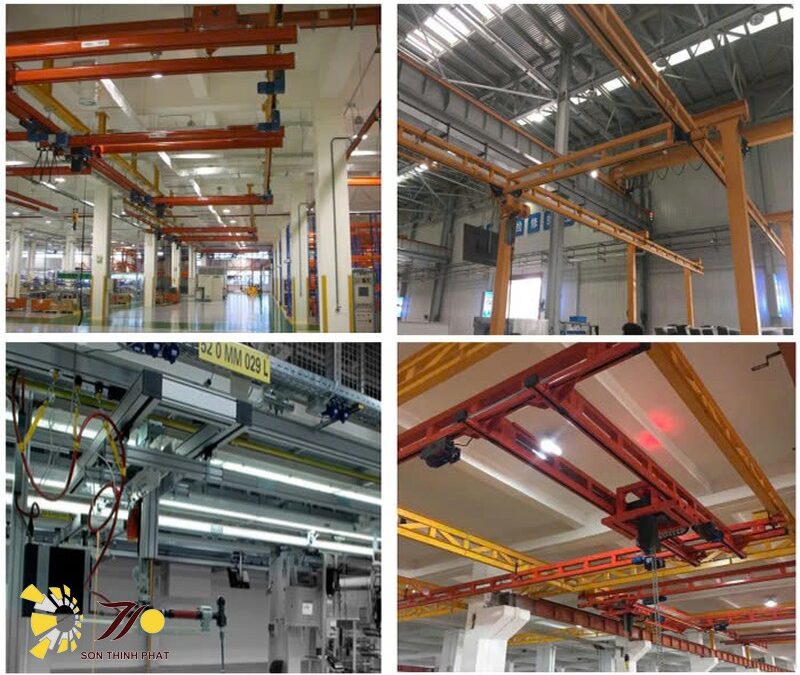 Một số hệ thống chuyền treo