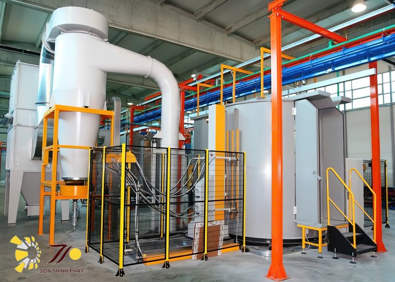 Tầm quan trọng của hệ thống lọc khí trong phòng phun sơn