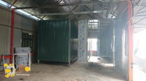 Giải pháp đơn giản và tiết kiệm với lò sơn tĩnh điện thủ công