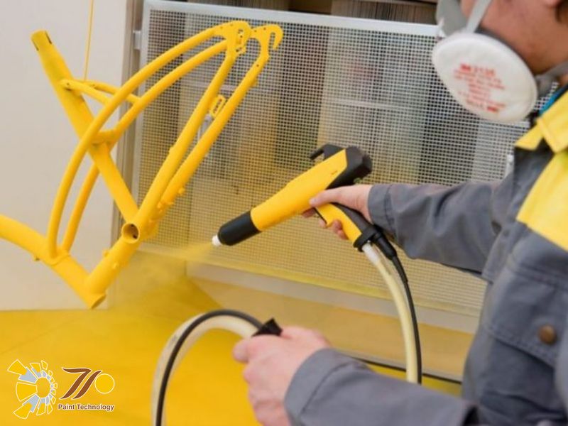 Quy trình sơn tĩnh điện tại nhà