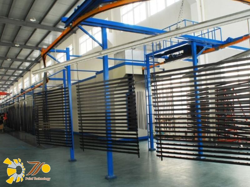 Lắp đặt dây chuyền sơn tĩnh điện được nhiều khách hàng quan tâm