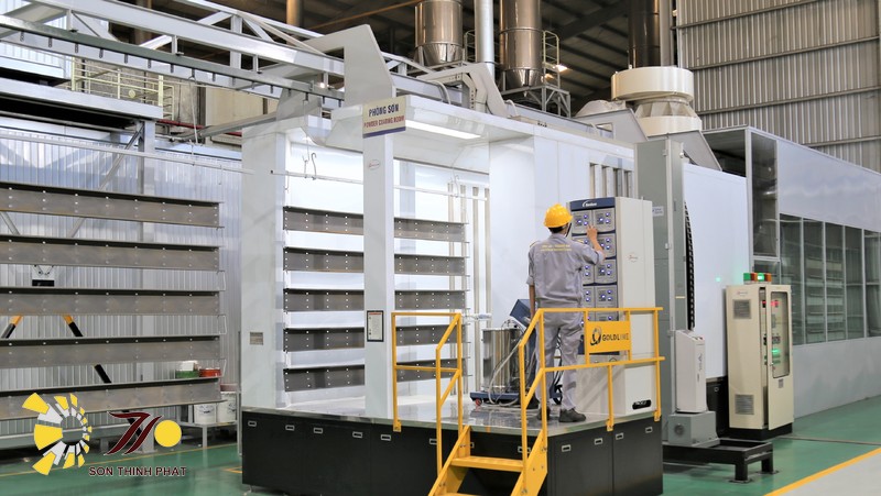 Bảo trì hệ thống sơn tĩnh điện