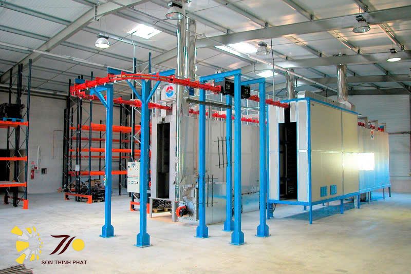 Các lỗi thường gặp trong dây chuyền sơn và cách khắc phục