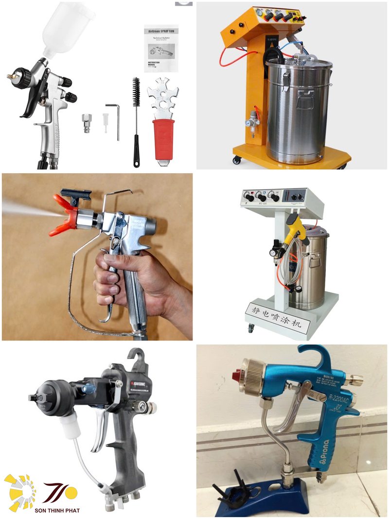 Hệ thống súng phun sơn tự động: Các loại và ứng dụng