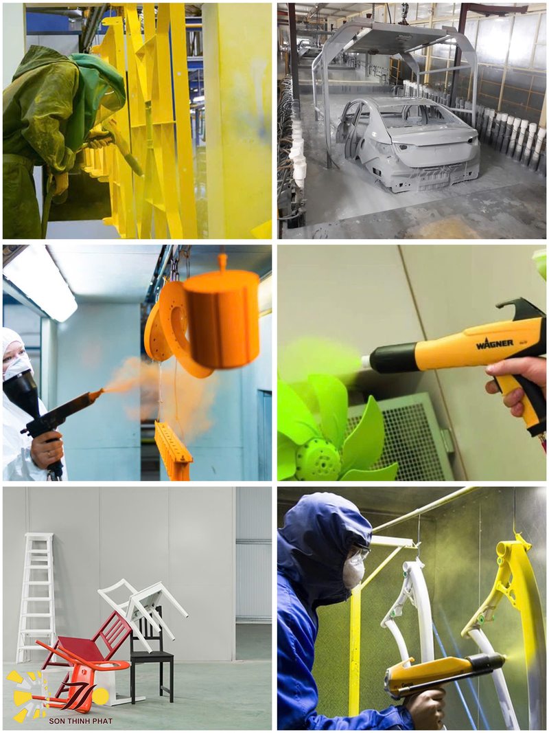 Hệ thống súng phun sơn tự động: Các loại và ứng dụng