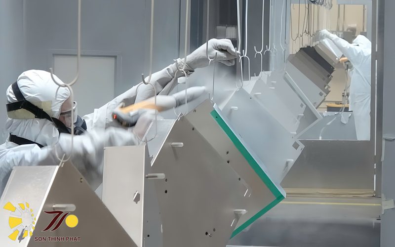 Sơn tĩnh điện trong thiết bị gia dụng: Độ bền và thẩm mỹ.