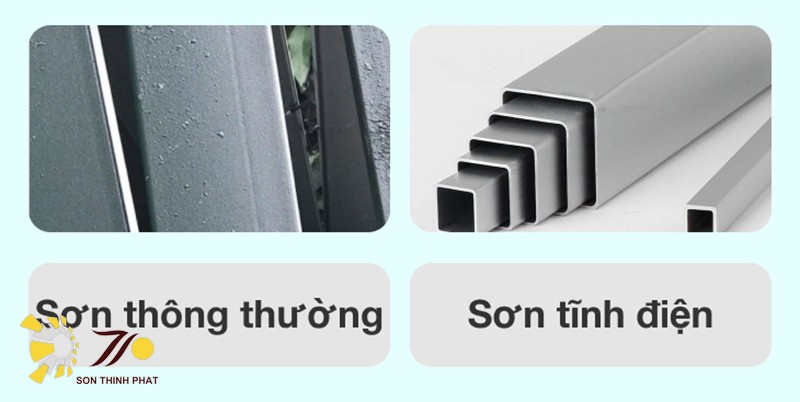 Ứng dụng của sơn tĩnh điện trong ngành xây dựng