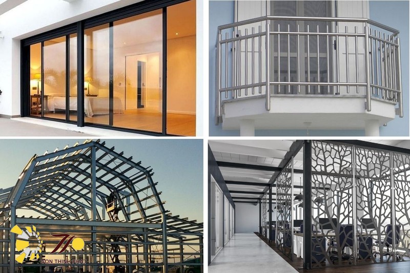 Ứng dụng của sơn tĩnh điện trong ngành xây dựng