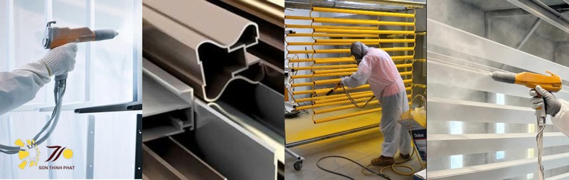 Ứng dụng của sơn tĩnh điện trong ngành xây dựng